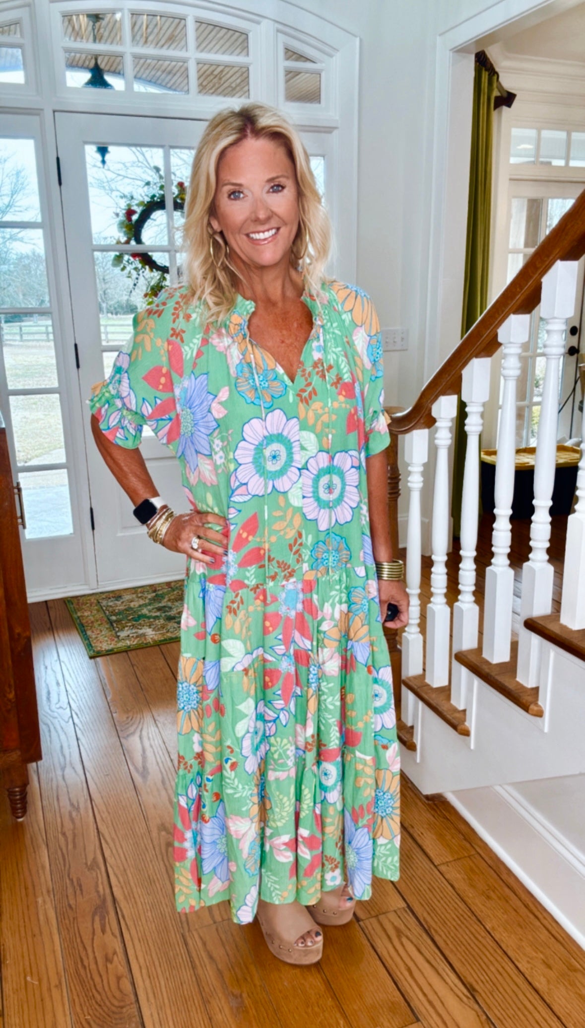 APPLE OF MY EYE MAXI DRESS