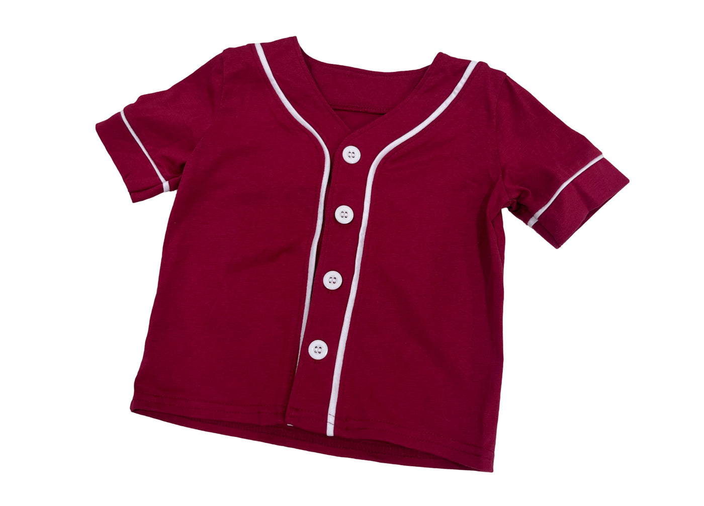 MAROON BUTTON SHIRT