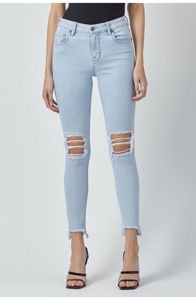 LAKELAND SKINNY DISTRESSED JEANS