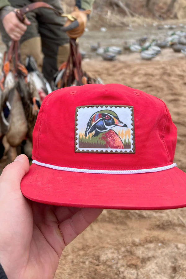 DUCK STAMP RED CAP