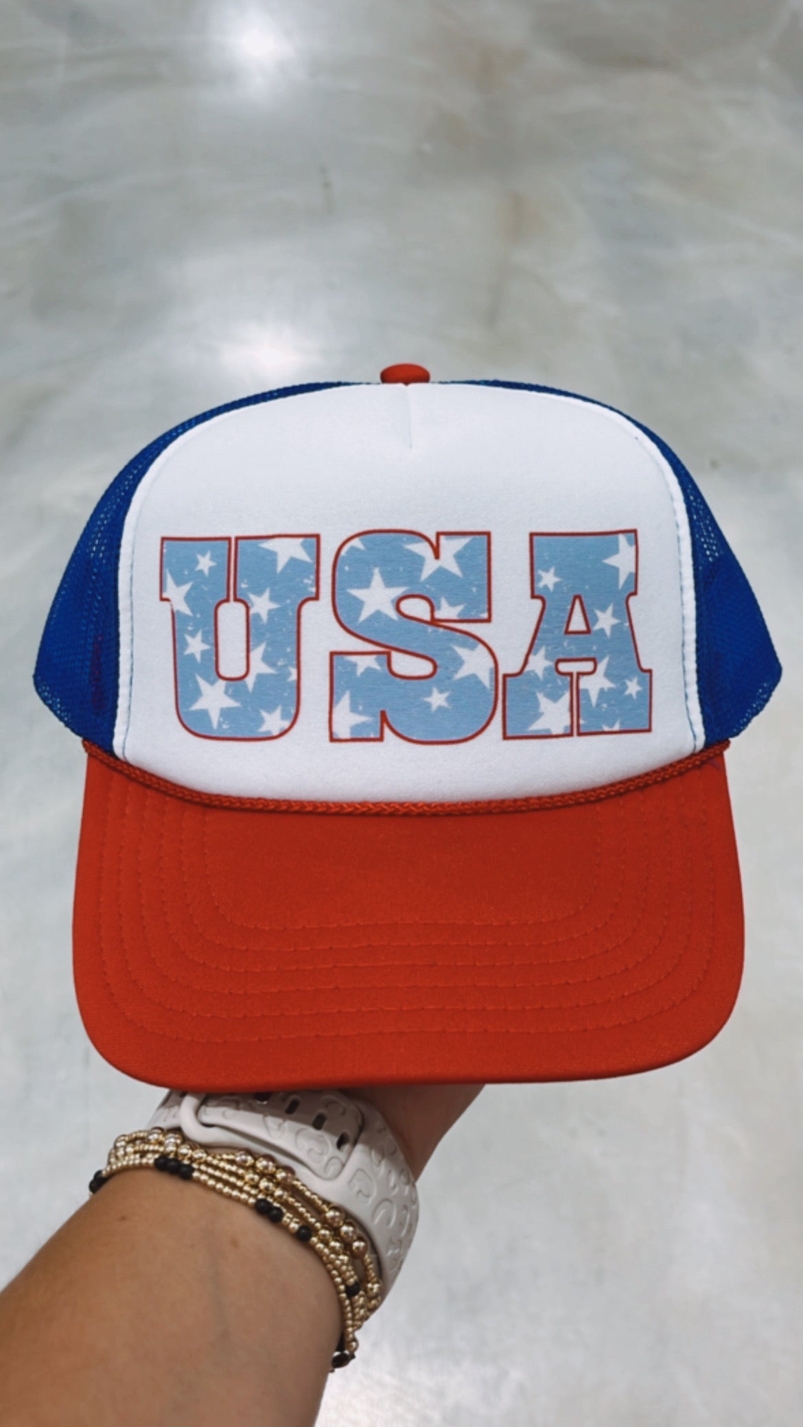 USA TRUCKER HAT