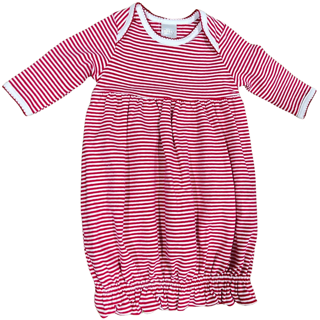 PATY GOWN - RED STRIPES