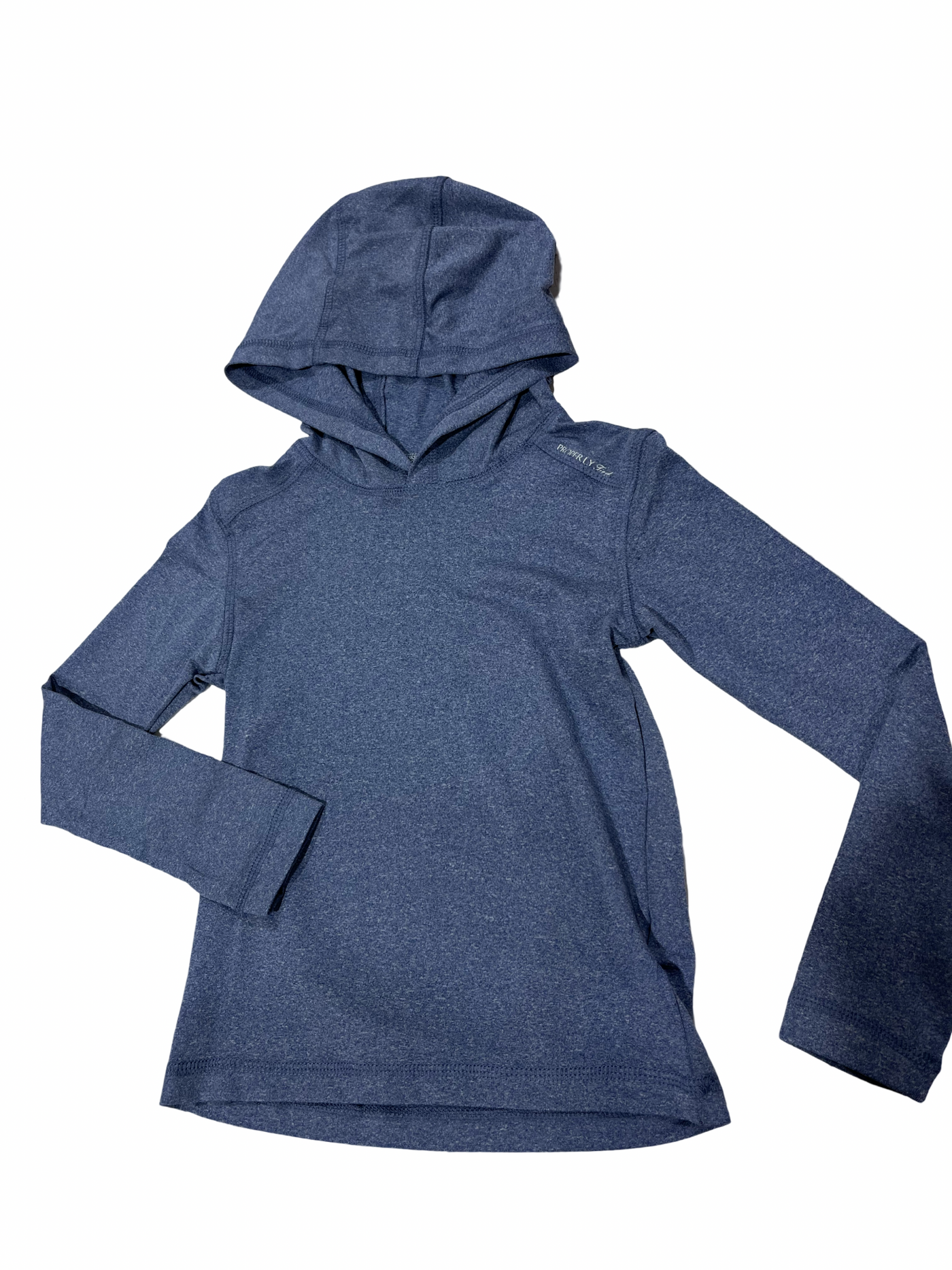 PT FINN HOODIE - NAVY HEATHER