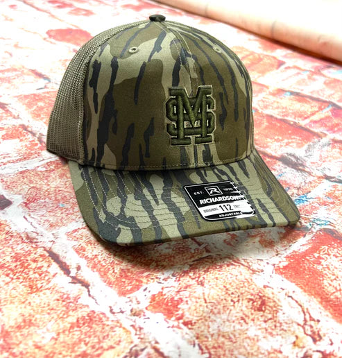 MSU Baseball Logo Puff Bottomland