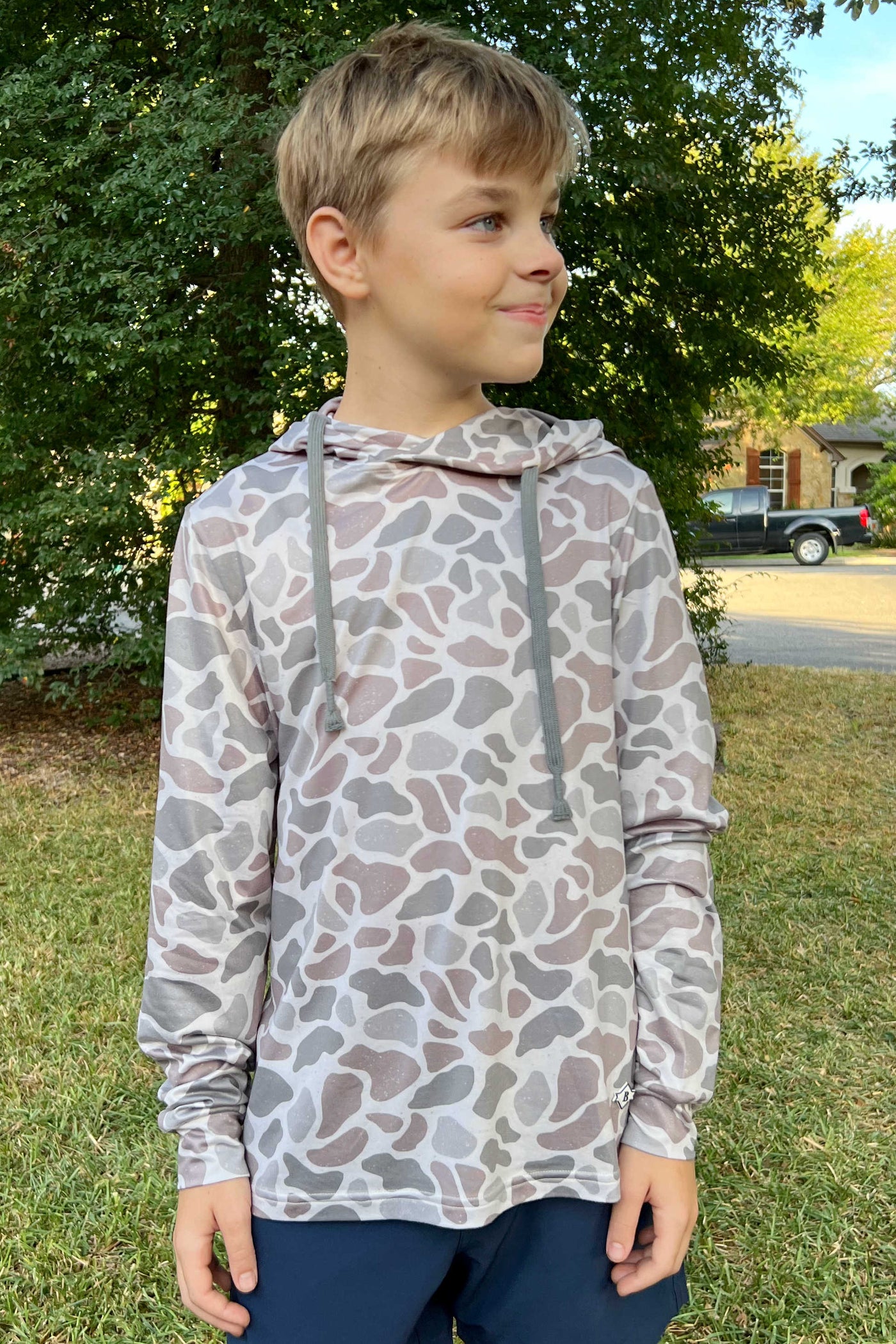 YOUTH PERF HOODIE- CLASSIC DEER CAMO