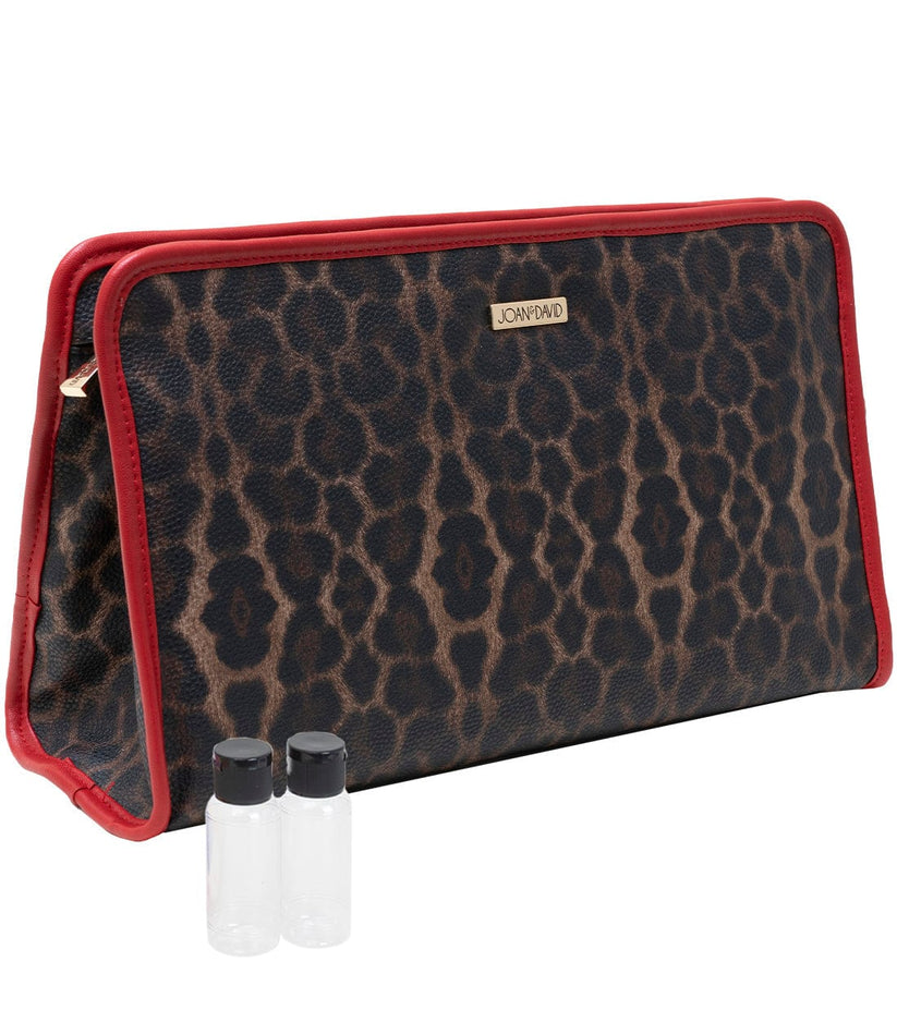 East West Toiletry Pouch - Leopard