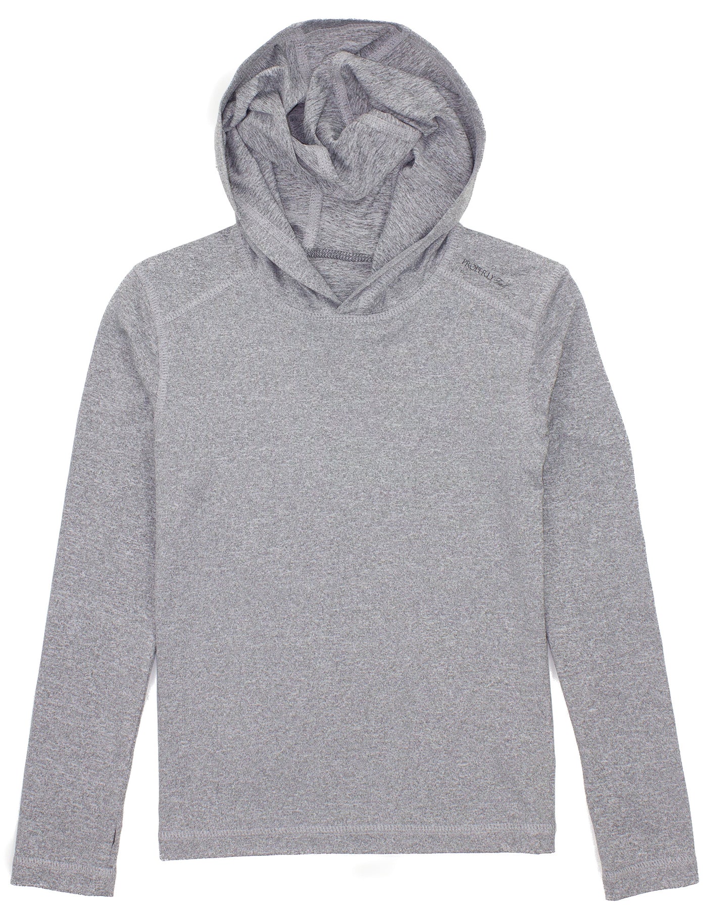 PT FINN HOODIE - HEATHER GREY