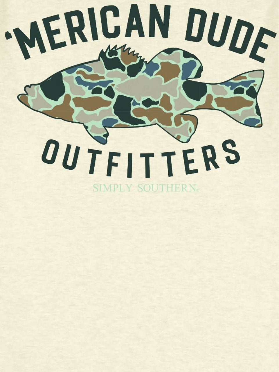 SIMPLY FISH CAMO S/S TEE