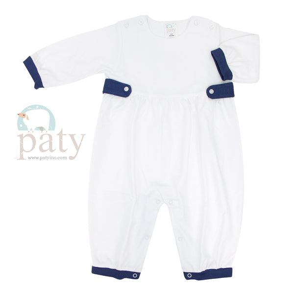 PATY ROMPER - NAVY