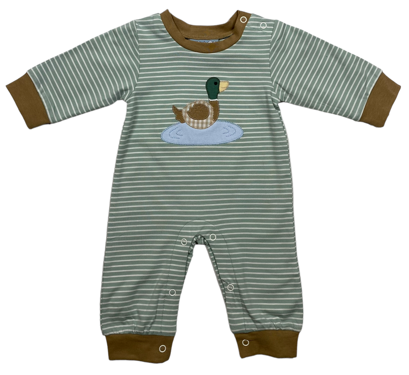 DUCK APPLIQUE ROMPER