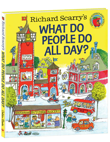 WHAT DO PEOPLE DO ALL DAY?