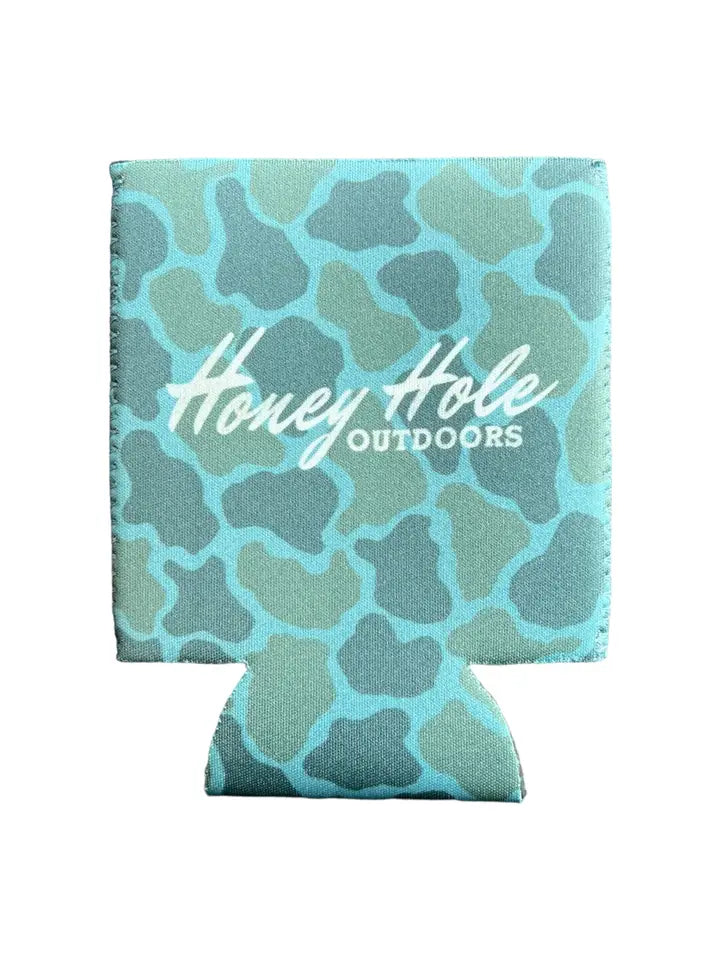 Honey Hole Koozie - Camo