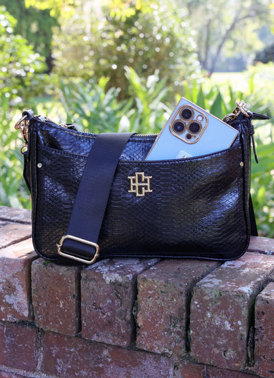 Paxton Crossbody  BLACK