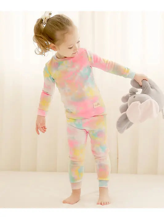 TIE DYE RAINBOW PJS