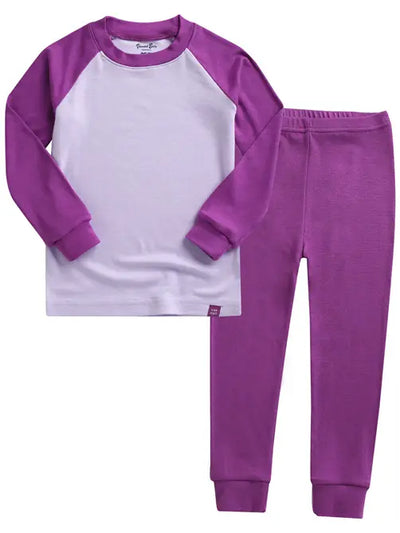 MODAL L/S PJs /PURPLE