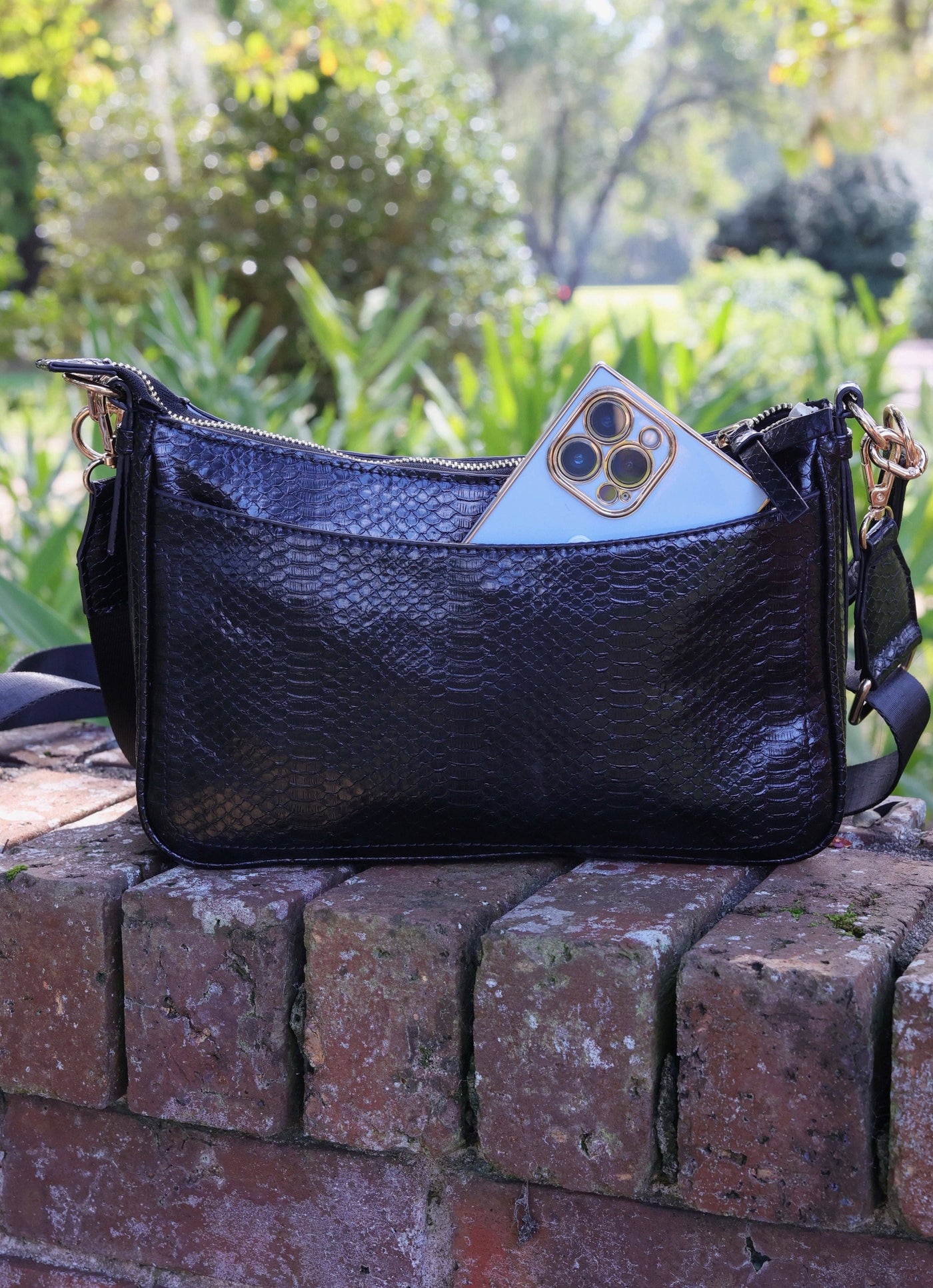 Paxton Crossbody  BLACK