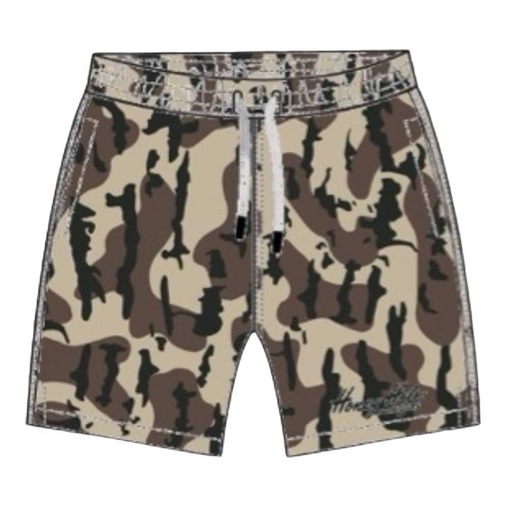 FLEECE SHORTS - CAMO