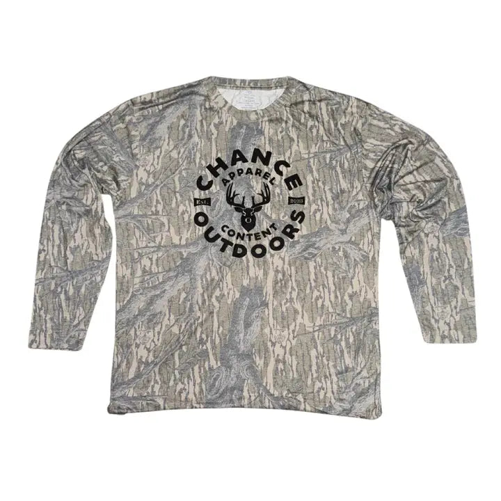 Washed Mossy Oak Treestand Ls T-Shirt