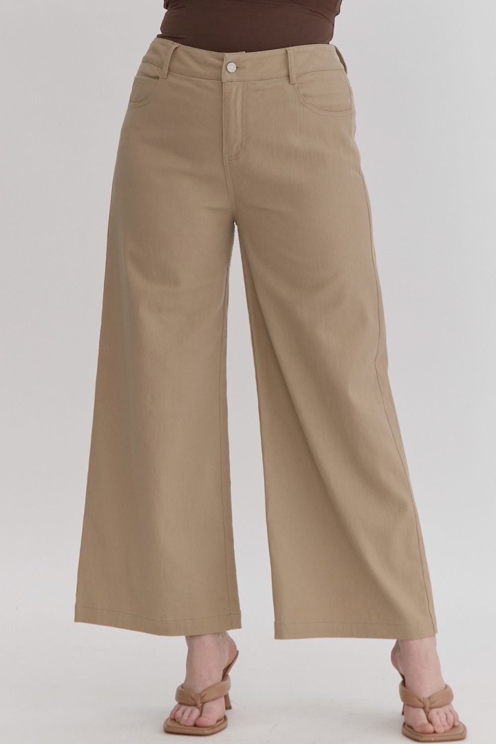 MORGAN WIDE LEG PANT (PLUS)