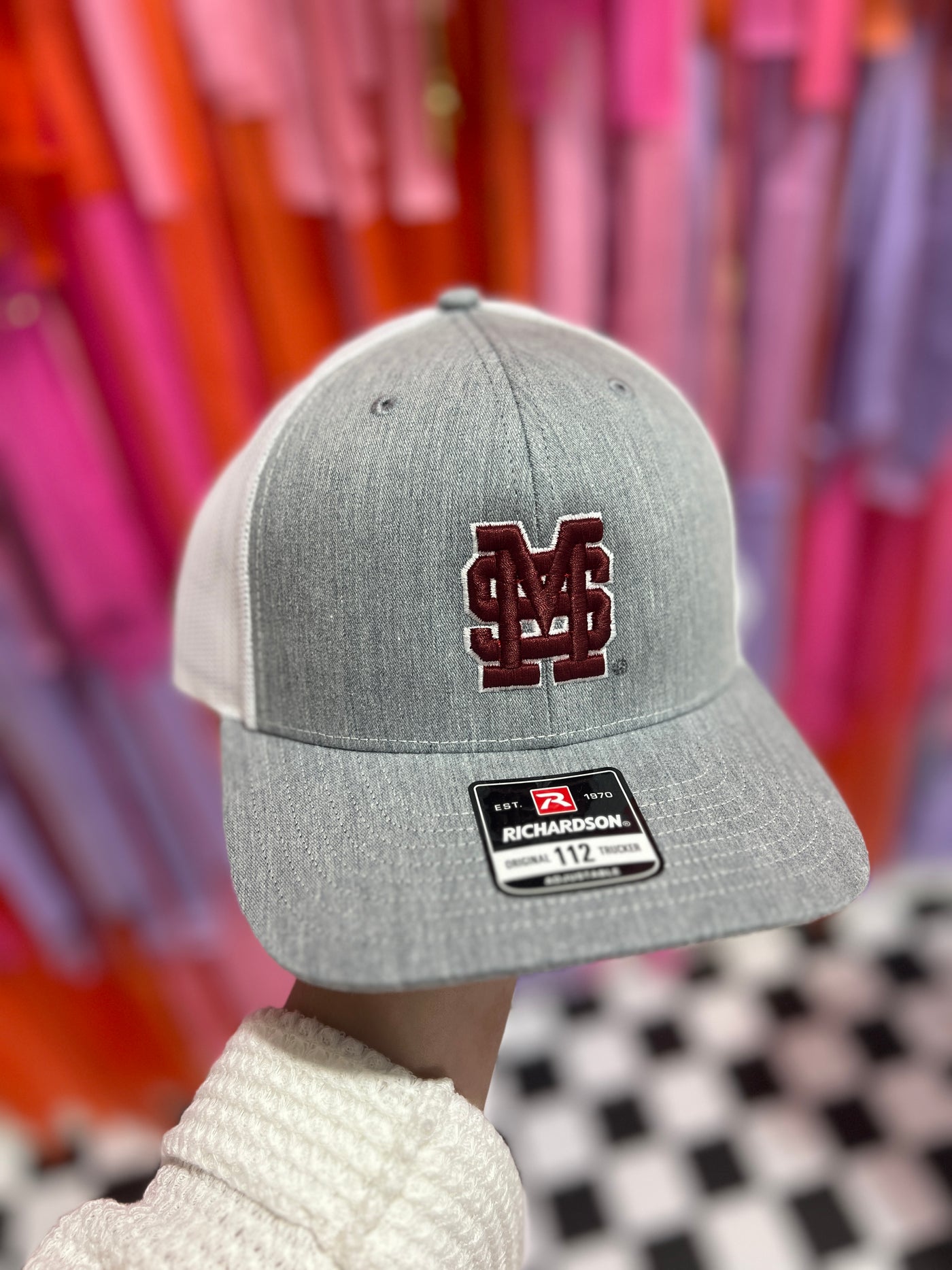 MSU PUFF LOGO CAPS