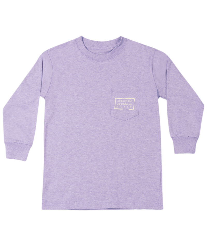 YOUTH LS AUTHENTIC - WASHED BERRY