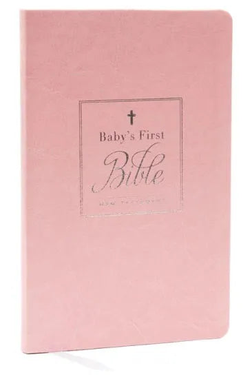 KJV, Baby's First New Testament, Leathersoft, Pink