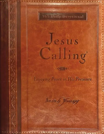 Jesus Calling: Enjoying Peace in His Presence - LEATHE