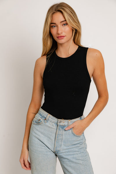 LELAND BODYSUIT - BLACK