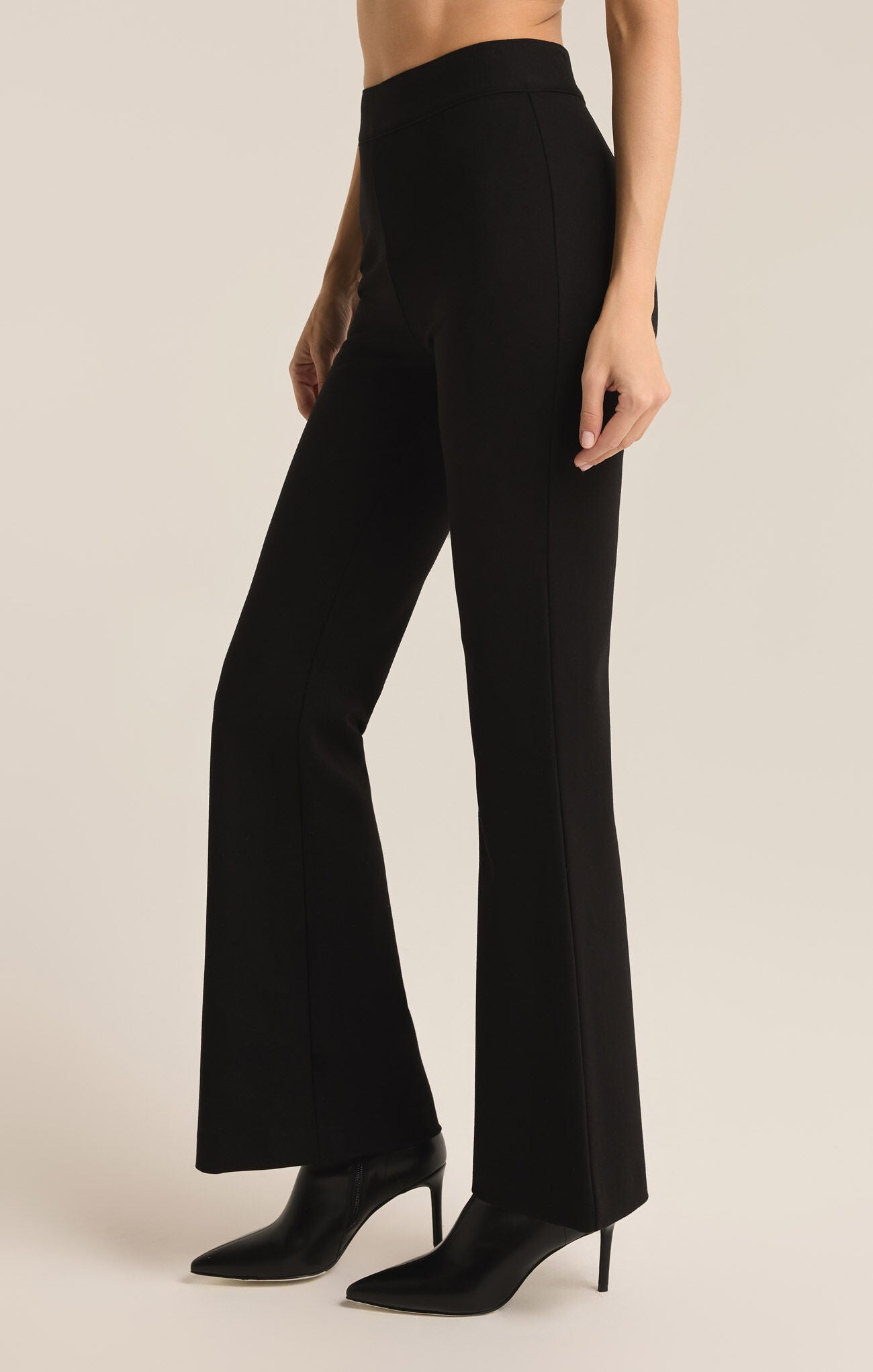 DO IT ALL FLARE PANT - BLACK