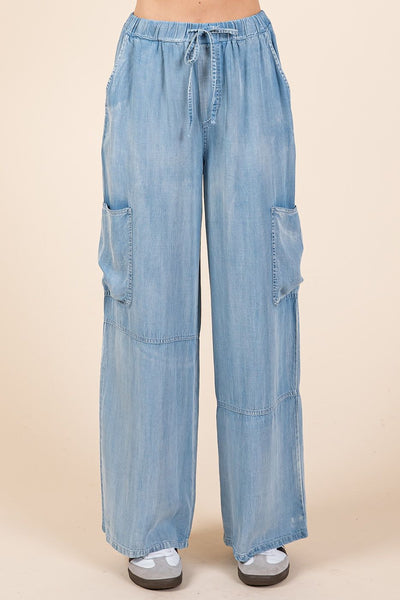 DELANEY CHAMBRAY PANTS