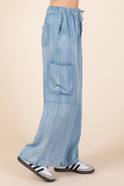 DELANEY CHAMBRAY PANTS