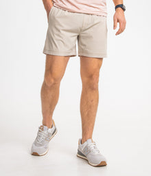 EVERYDAY HYBRID SHORTS -PELICAN