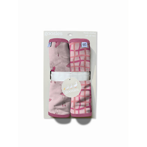 BALLERINA BURP CLOTH SET