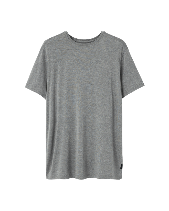 SAXX SNOOZE SLEEP TEE -DK GREY HEATHER