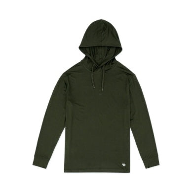 B PERF HOODIE - MALLARD GREEN