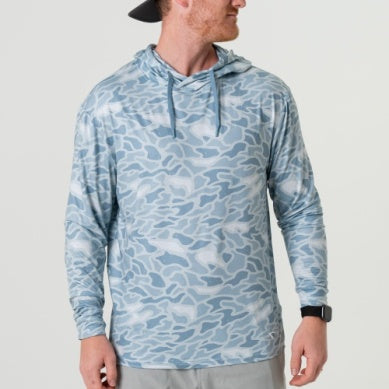 B PERF HOODIE - SEASIDE CAMO