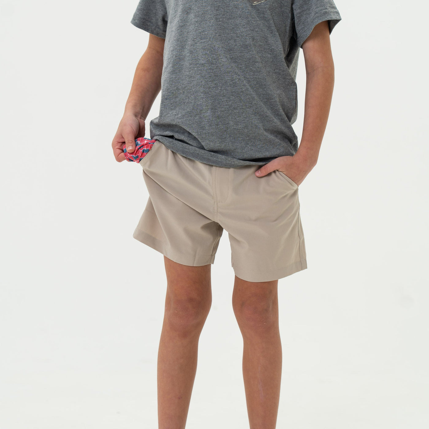 YOUTH EVERYDAY SHORT -LT KHAKI