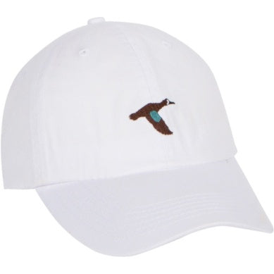 WHITE COTTON LOGO HAT