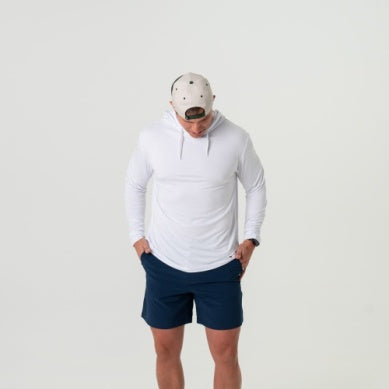 B PERF HOODIE - WHITE