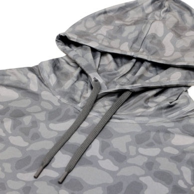 B PERF HOODIE - STONE CAMO
